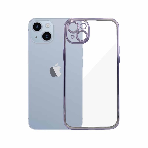 [PO29BiP14PL-1-29] Iphone 14 Max/14 Plus J-Case Back Case (Light Purple)