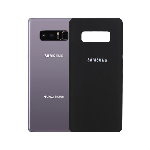 [PO23BSNOT8-1-2] Samsung Note 8 Official Soft Silky Case (Black)