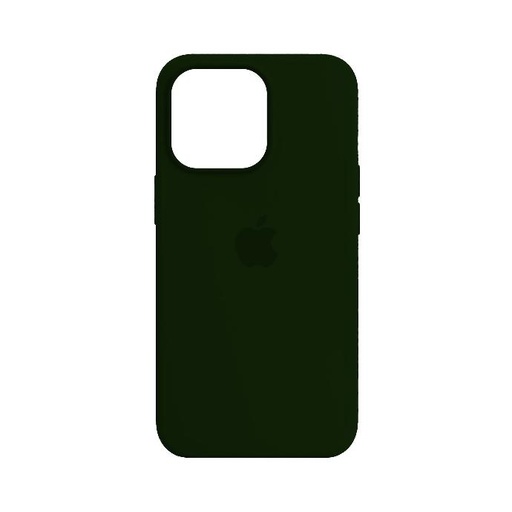 [PO23BiP12PMAX-1-19] Iphone 12 Pro Max Official Soft Silky Case (Army Green)