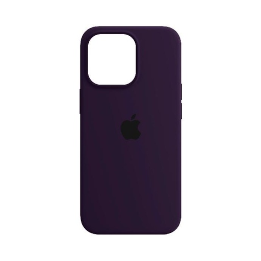 [PO23BiP12PMAX-1-12] Iphone 12 Pro Max Official Soft Silky Back Case (Deep Purple)