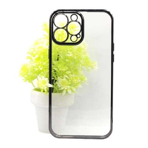 [PO29BiP13PMAX-4-2] Iphone 13 Pro Max J-Case Back Case (Black)