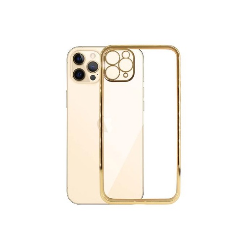 [PO29BIPXIPMAX-4-5] Iphone 11 Pro Max J-Case Back Case  (Golden)