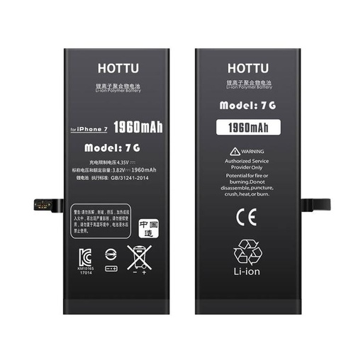 [BT 7GHOTTU] iPhone 7G Hottu Battery - High Capacity Replacement Power