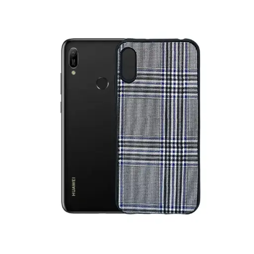 [PO18BHUY6PR-12-1] Huawei Y6 Pro 2018 Leather Back Case (White) - Stylish Protection