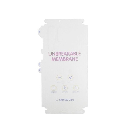 [PL10SS22UL-4] Samsung S22 Ultra 360 Membrane Sheet - Complete Protection & Style