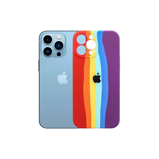 [PO57BiP13PMX-1] Iphone 13 Pro Max Official Rainbow Colour Back Case 