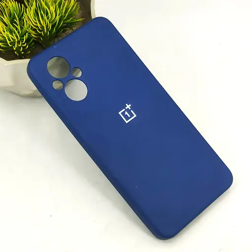 [PO23B1PLNRDN20-1-17] OnePlus Nord N20/Oppo F21 Pro 5G Official Soft Silky Case (Navy Blue)