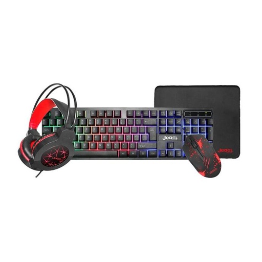 [CPU COMBO-1] CPU Combo 1 - 4-in-1 Jedel CP01 Keyboard, Mouse, Headphone & Mousepad