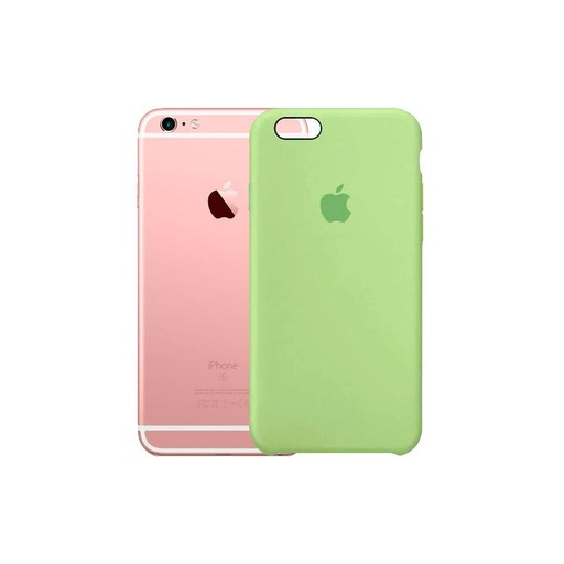 [PO23BiP6GPL-1-33] Iphone 6G Plus/6S Plus Official Soft Silky Back Case (Light Green)