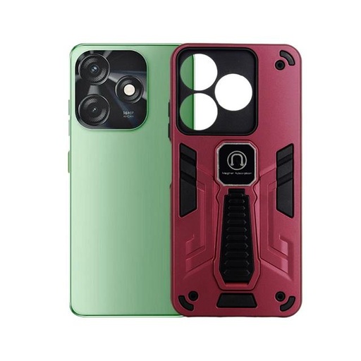 [PO39BTSPRK10C-2-21] Tecno Spark 10C/Spark 10 Armor Back Case (Maroon)