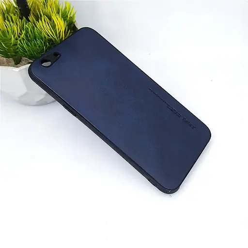 [PO18BOF1S-1-17] Oppo F1s/A59 Leather Back Case - Stylish Navy Blue Protection