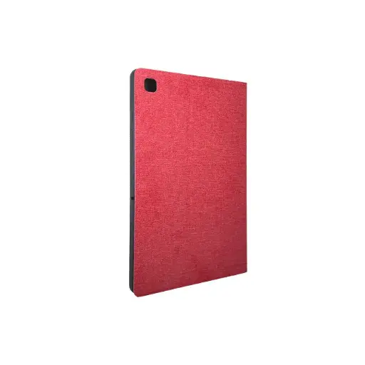 [PO47FBST500-4-4] Samsung A7/T500 Euro Book Cover Case (Red)