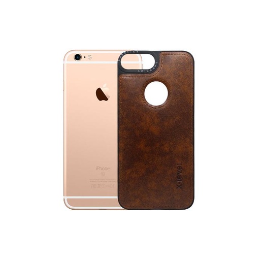 [PO32BIP6GPL-2-13] Iphone 6G Plus/6S Plus X-Level Luxury Leather Back Case (Brown)