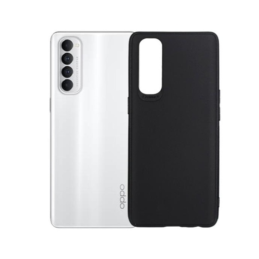[PO4BORNO4PR-4-2] Oppo Reno 4 Pro Matte Soft Silicone Paper Case (Black)