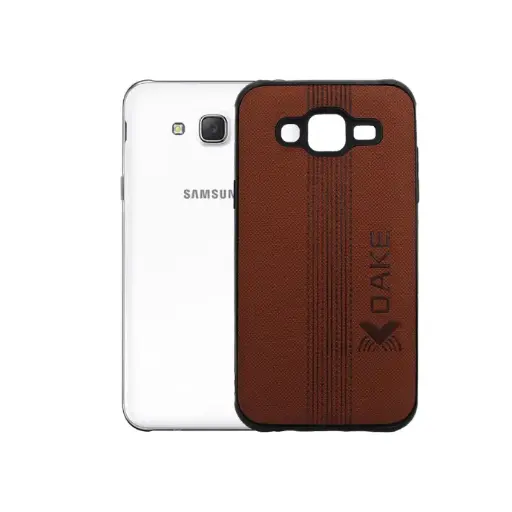 [PO18BSJ5-13-13] Samsung J5 Dake Brown Leather Back Case - Stylish & Durable Protection
