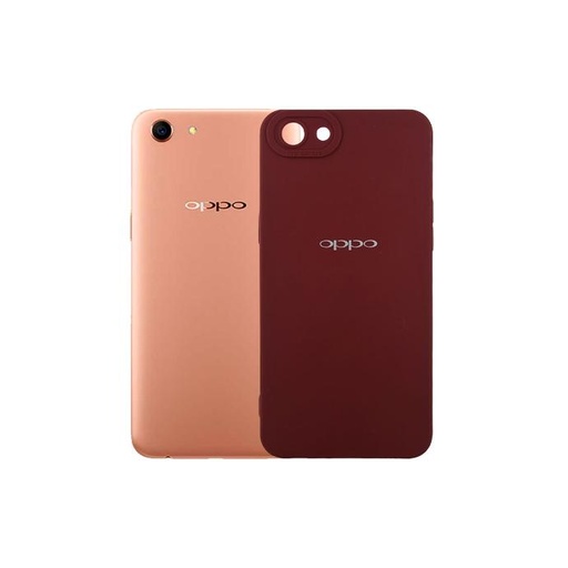 [PO14BOA83-8-21] Oppo A83 Soft Silicone Back Case (Maroon)