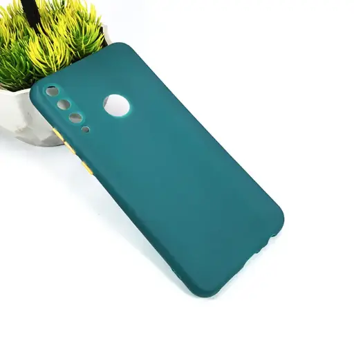 [PO15BHUY6P-1-11] Huawei Y6 P 2020 Green Soft Silicone Back Case - Stylish Protection