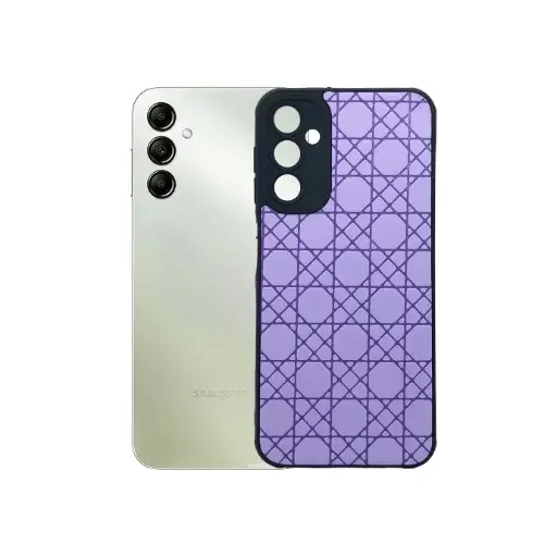 [PO18BSA24-3-29] Samsung A24 Leather Back Case - Light Purple