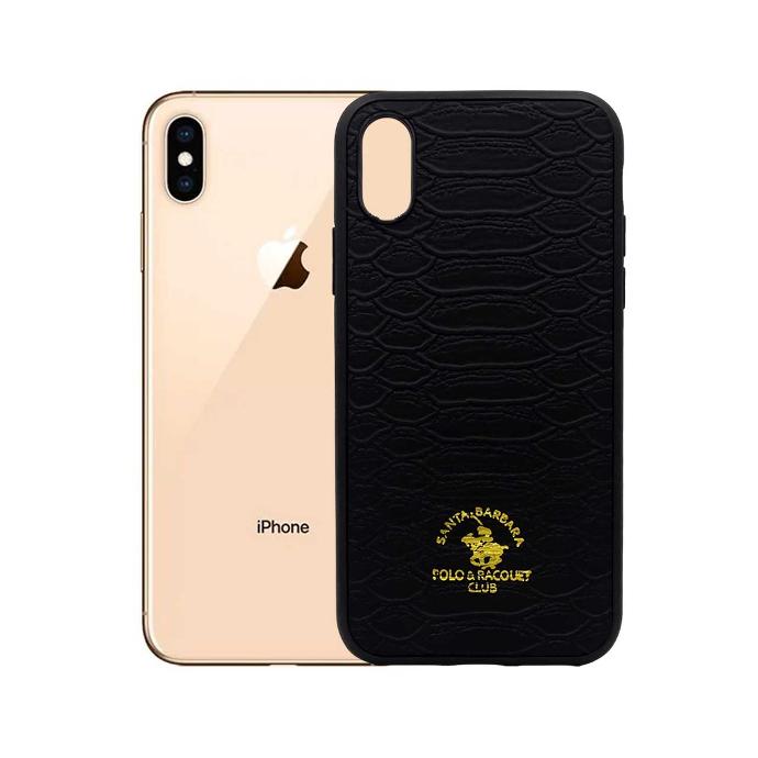 Iphone X XS Polo Logo Back Print Back Case Black Pakistan s Largest Mobile Phones Accessories Store