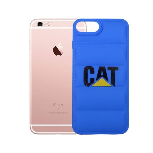 [PO14BIP6GPL-18-3] Iphone 6G Plus|6GS Plus Puffer Back Print Soft Silicone Back Case (Blue)