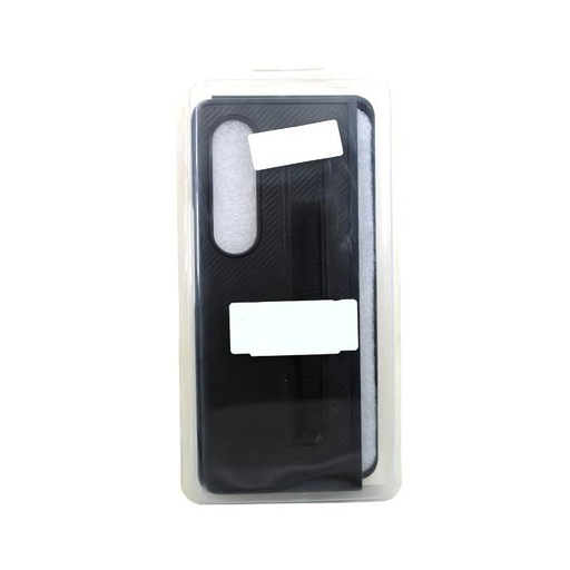 [PO18BSZFLD4-1-2] Samsung Galaxy Z Fold 4 Leather Back Pen Case (Black)