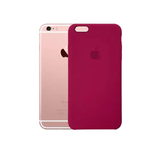 [PO23BIP6GPL-1-20] Iphone 6G Plus/6S Plus Official Soft Silky Back Case (Punch Pink)
