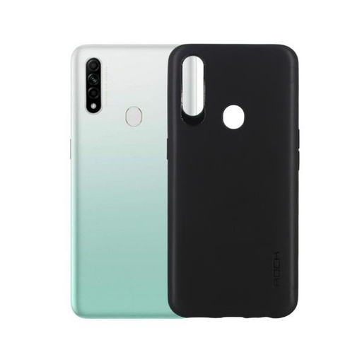 [PO14BOA31-11-2] Oppo A31|A8 Rock Soft Silicone Back Case (Black)