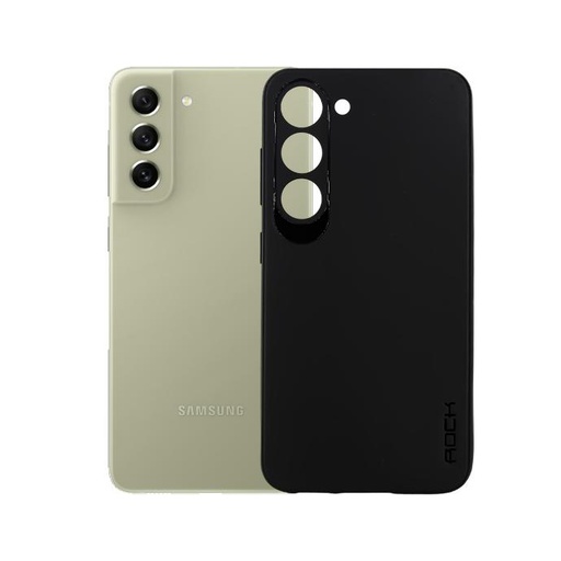 [PO14BSS23-11-2] Samsung S23 Rock Soft Silicone Back Case (Black)