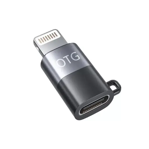 [DCI0T-1] Male Iphone To Female Type C Connector For Mic & Charging