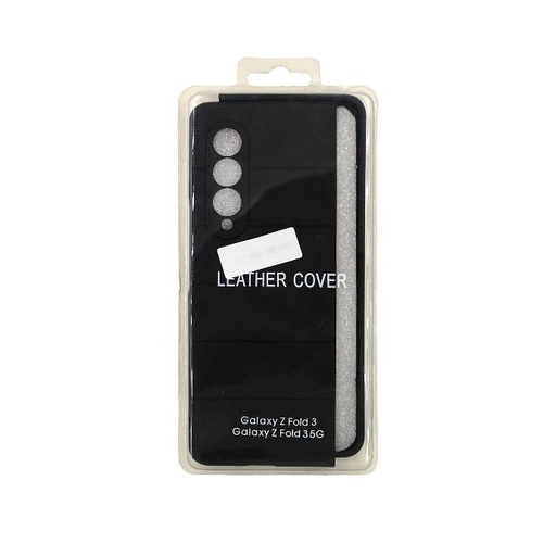 [PO23BSZFLD3-1-2] Samsung Z Fold 3/Z Fold 3 5G Official Soft Silky Back Case (Black)
