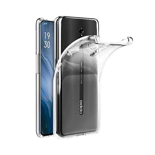 [PO7BORNOZ-4] Oppo Reno Z Without Corner Transparent Back Case 