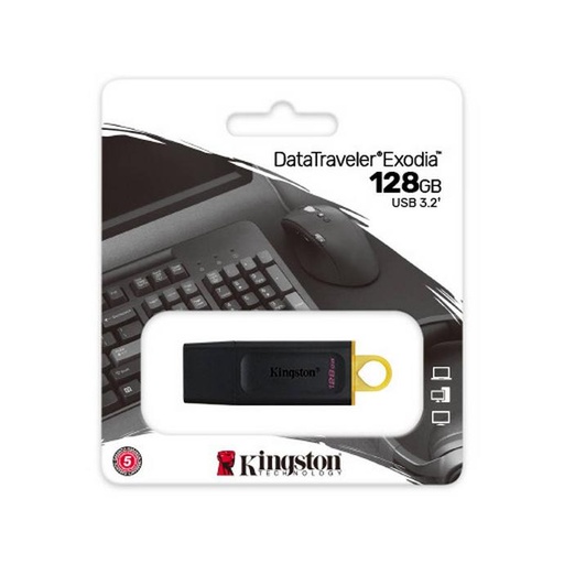 [USKS128G1B-1] 128GB Kingston Original 3.0 USB