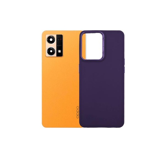 [PO14BOF21PR-34-12] Oppo F21 Pro 4G|Reno 7 4G Case Pro Soft Silicone Back Case (Purple)