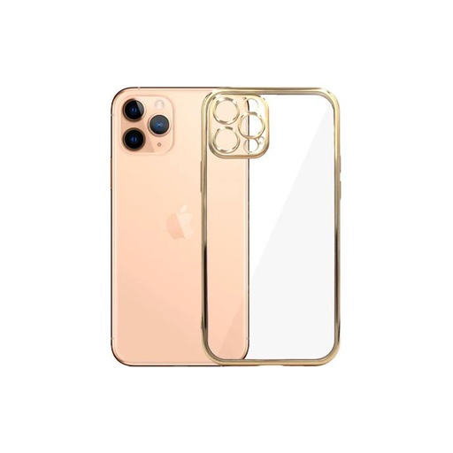 [PO29BIP12PR-4-5] Iphone 12 Pro J Case Back Case (Golden)
