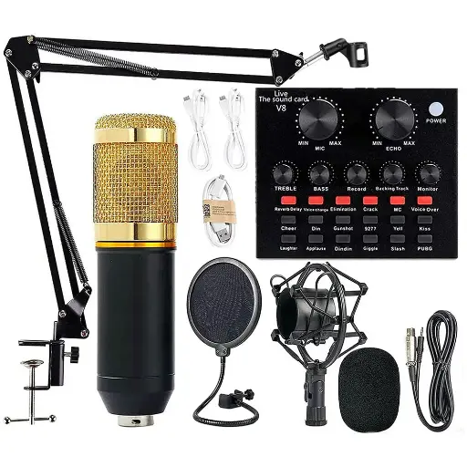 [CPU MIC-8] BM-800 Condenser Microphone for Studio Recording