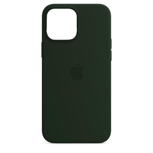 [PO23BIP13PMAX-1-19] Iphone 13 Pro Max Original Official Soft Silky Back Case (Army Green)