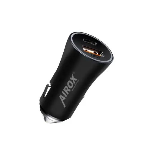 [C2A1S1ARX-2] Airox CA-03 38W Fast Car Charger with USB PD Ports - Quick Charge Anywhere