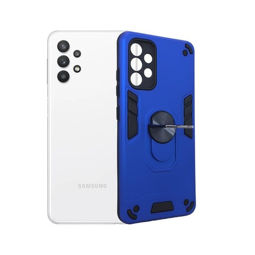 [PO39BSA32-1-3] Samsung A32 4G Armour Back Case (Blue)