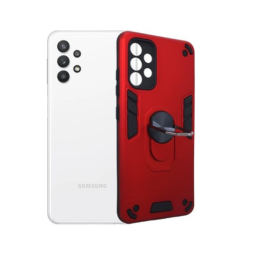 [PO39BSA32-1-4] Samsung A32 4G Armour Back Case (Red)