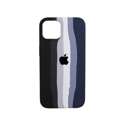 [PO41BIP15PMAX-1] iPhone 15 Pro Max Official Rainbow Soft Silky Back Case 