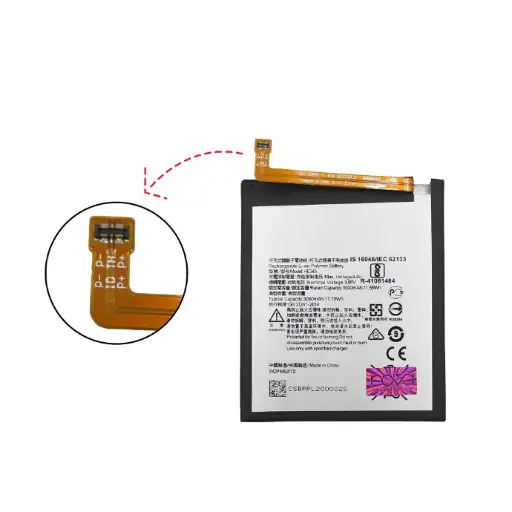 [BT NK6.1-4] Nokia 6.1 Battery BT-NK6-1-4 - High Capacity 3000mAh for Reliable Power
