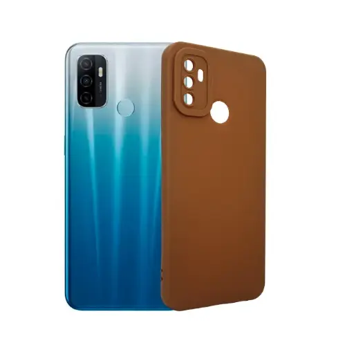 [PO14BOA53-8-13] Oppo A53 4G Soft Silicone Back Case (Brown)