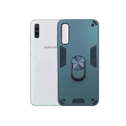 [PO39BSA70-1-19] Samsung A70|A70s Armour Back Case (Army Green)