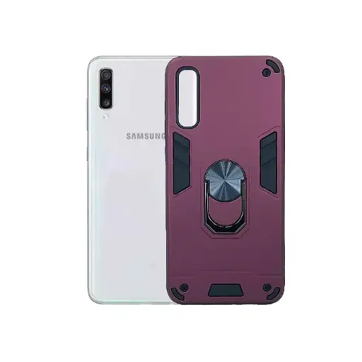 [PO39BSA70-1-21] Samsung A70|A70s Armour Back Case (Maroon)