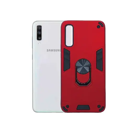 [PO39BSA70-1-4] Samsung A70|A70s Armour Back Case (Red)