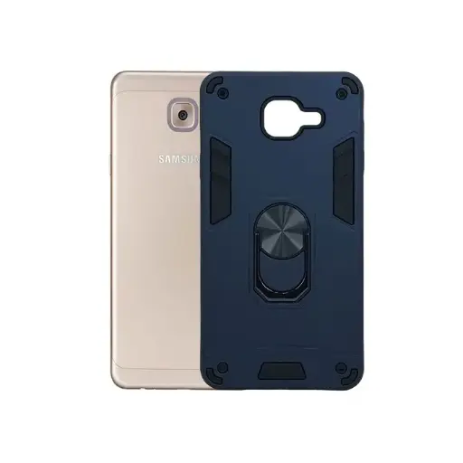 [PO39BSJ7MAX-1-17] Samsung J7 Max Armour Back Case (Navy Blue)