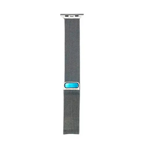 [WSMLM45-1-7] Metal Magnetic Straps for Smart Watch - 42-49mm - Silver
