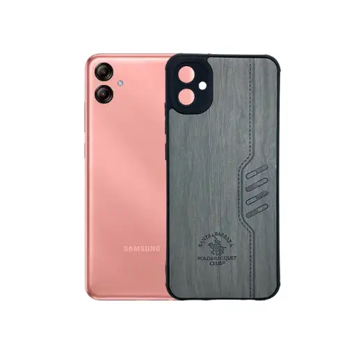 [PO18BSA04E-2-9] Samsung A04E|F04|M04 Santa Barbara Polo & Racquet Club Back Case (Gray)
