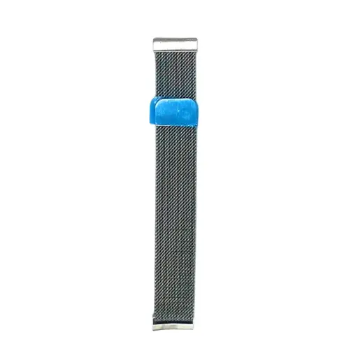 [WSMLM20-1-7] Chain Magnetic Straps for Smart Watch - 20mm - Silver