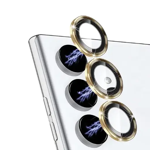[PL14SS23PL-3-5] Samsung S23 Plus/S23 Camera Ring (Golden)